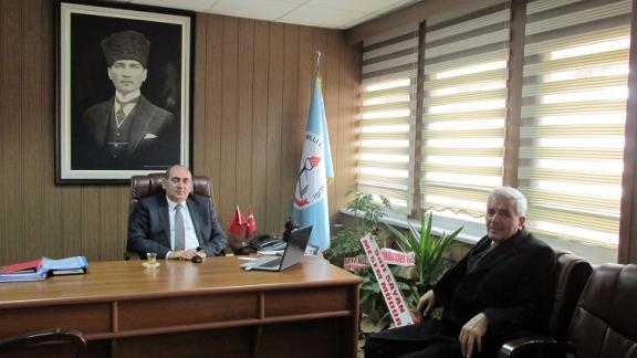 Arpalı Belediye Başkanı İl Milli Eğitim Müdürümüzü ziyaret etti.