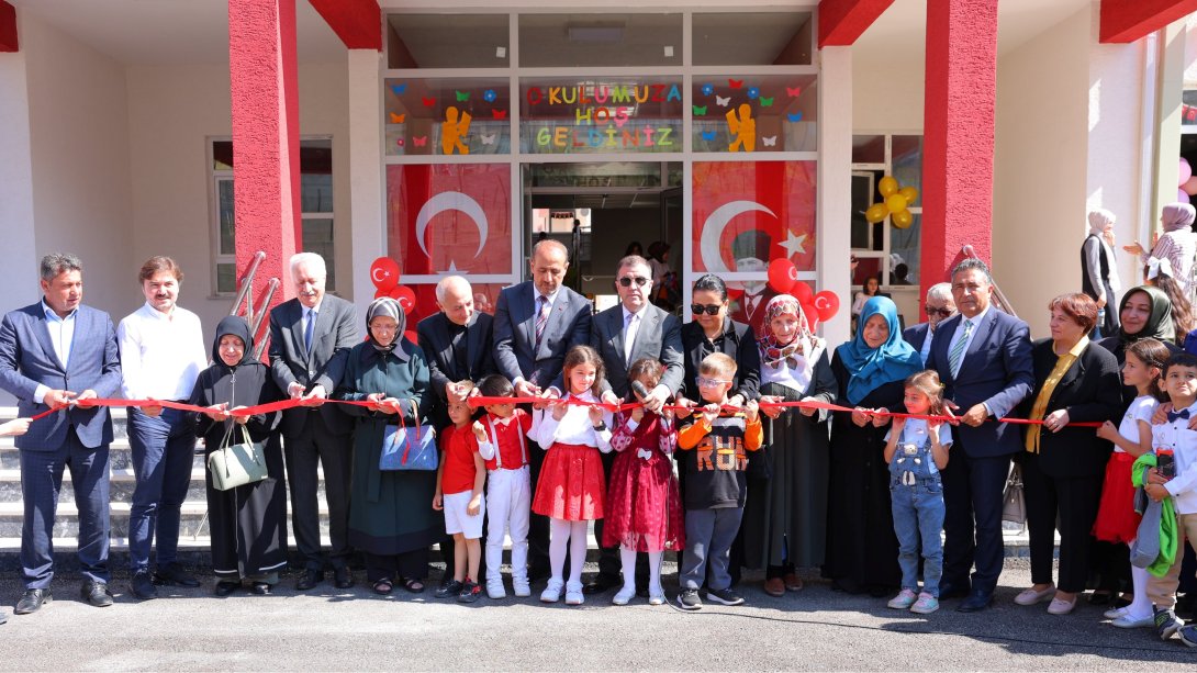 Fatma Ersoy Anaokulu ve Süleyman Ersoy İlkokulu Açılış Töreni